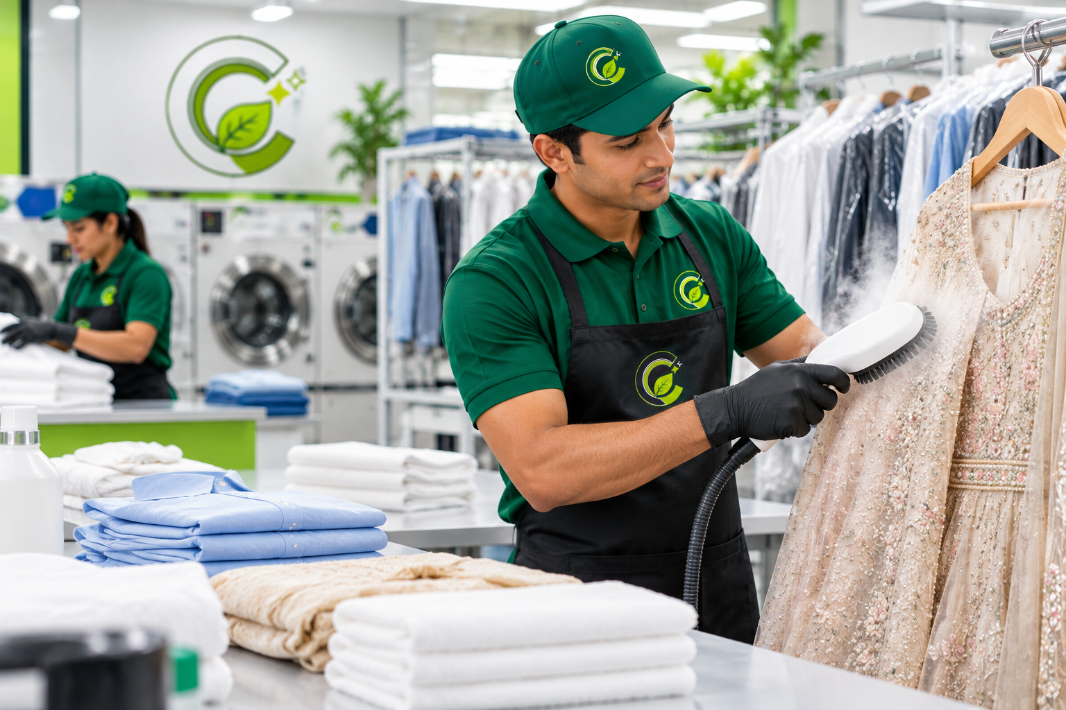 Professional garment cleaning and laundry care